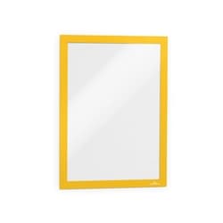 Durable DURAFRAME Self Adhesive Magnetic Signage Frame - 2 Pack - A4 Y