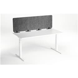 Durable Felt Desk Divider Panel - Visual Acoustic Privacy Partition 16