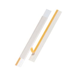 Durable SCANFIX Self-Adhesive EPOS Ticket Strip Holder - 25 Pack - 100