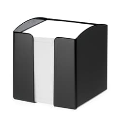 Durable TREND 800 Sheet Note Box Memo Pad Cube - 6 Pack - Black