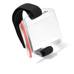 Durable Adjustable UV Protected SIA Armband Security ID Badge Holders