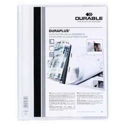 Durable DURAPLUS Project Folder Document Report File - 25 Pack - A4+ W