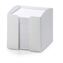 Durable TREND 800 Sheet Note Box Memo Pad Cube - 6 Pack - White