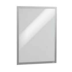 Durable DURAFRAME UV Poster Adhesive Magnetic Signage Frame - A2 Silve