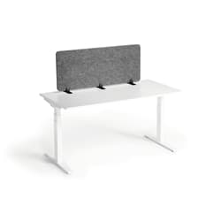 Durable Felt Desk Divider Panel - Visual Acoustic Privacy Partition 12