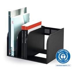 Durable OPTIMO Magazine Book Stand Desk Organiser Book Holder - 2 Pack