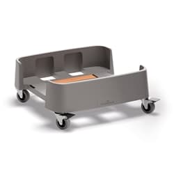 Durable 90L Linkable Bin Trolley - Robust Modular Waste Trolley for DU