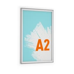 Durable Aluminium Snap Frame Retail Clip Poster Holder Notice Board -