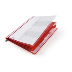 Durable Personnel Suspension Rail Folder Document Report File - 5 Pack