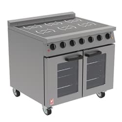 Dominator One Series 6 zone Induction Range on Castors E163i