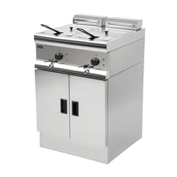 Twin Tank Twin Basket Free Standing Electric Fryer J18