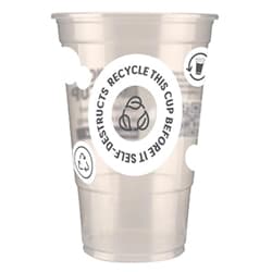 Printed 2 1 Flexy Pint Glass CE Marked