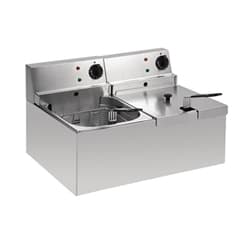 Twin Tank Twin Basket Countertop Electric Fryer LDF2