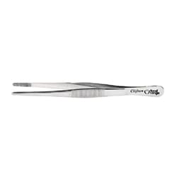 Stainless Steel Round Tip Micro Tweezers 160mm