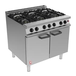 6 Burner Dominator Plus Oven Range G3101 Propane Gas Feet
