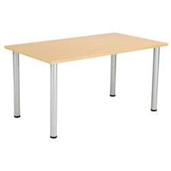 Rectangular Meeting Table Oak Ref OFPMT1480NO