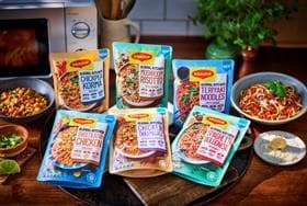 Maggi launches ready meal range inspired by ‘global flavours’
