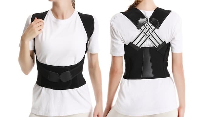 Orthopaedic Back Posture Corrector 2 Colours & 6 Sizes
