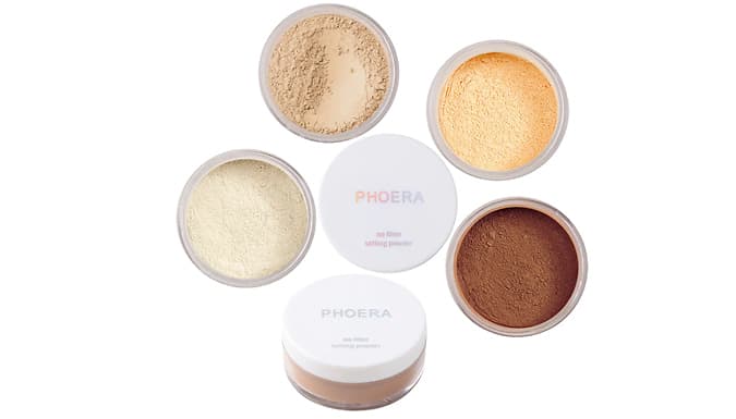 1 or 2 Pack Phoera No Filter Setting Powder 4 Shades