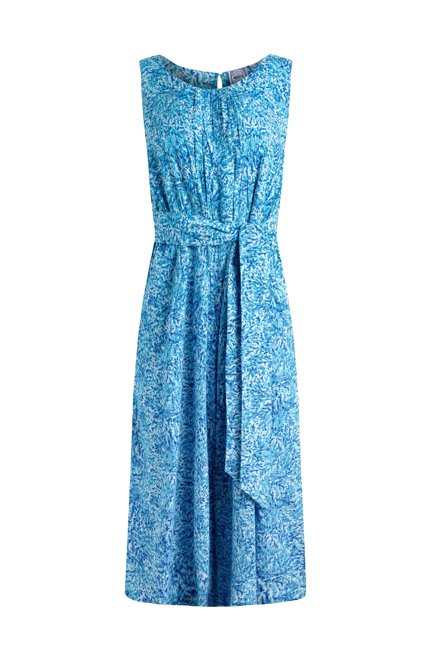Weird Fish Nalani Printed Viscose Jumpsuit