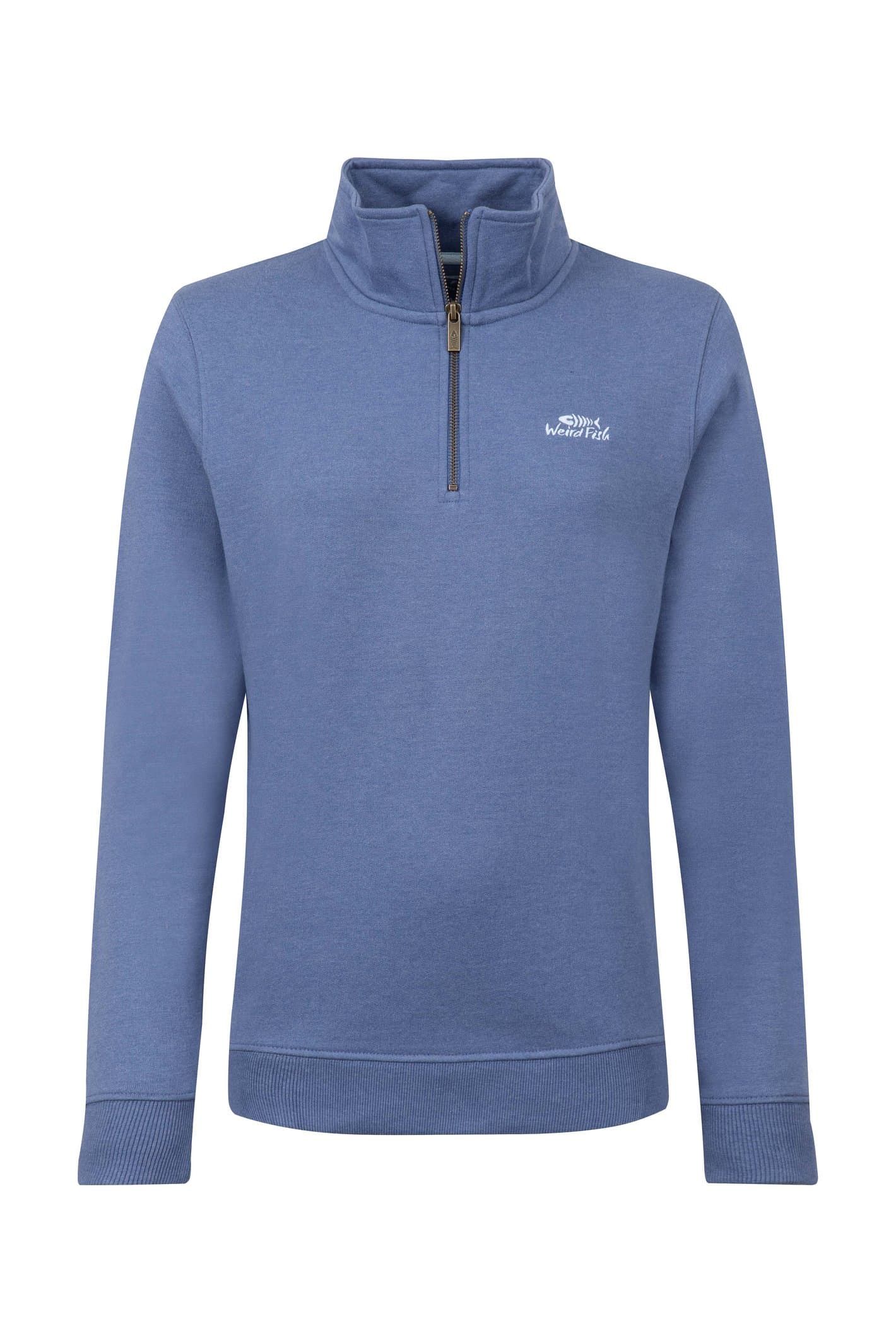 Weird Fish Avery 1 4 Zip Sweatshirt