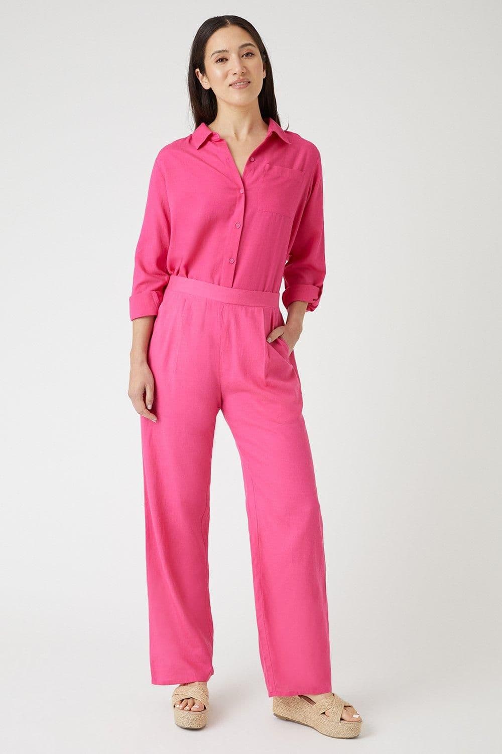 Linen Look Shirt