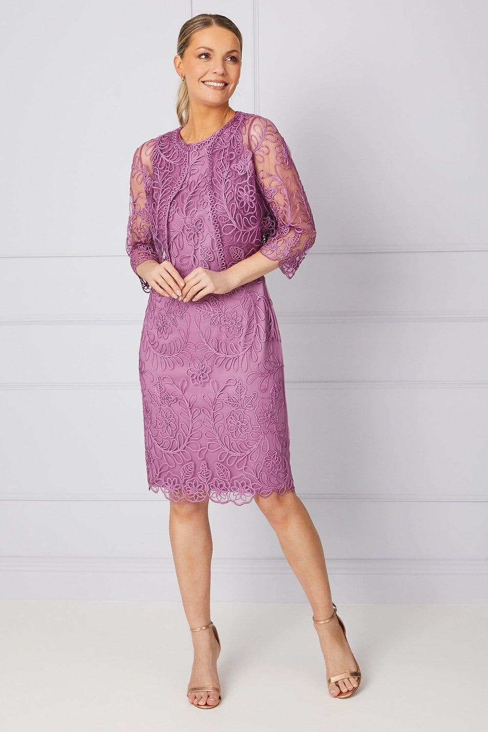 Occasion Cornelli Sleeveless Pencil Dress