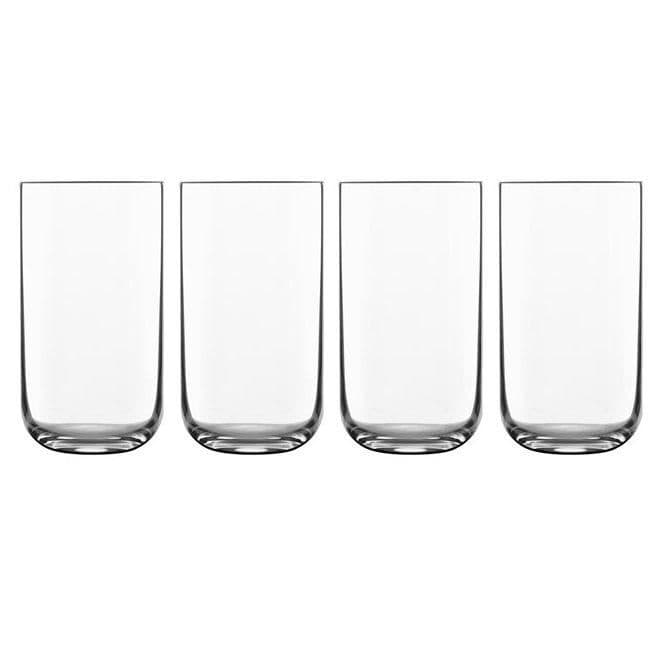 Optima' Soda Lime Glass Hi-Ball Glasses 450ml - Pack of 4