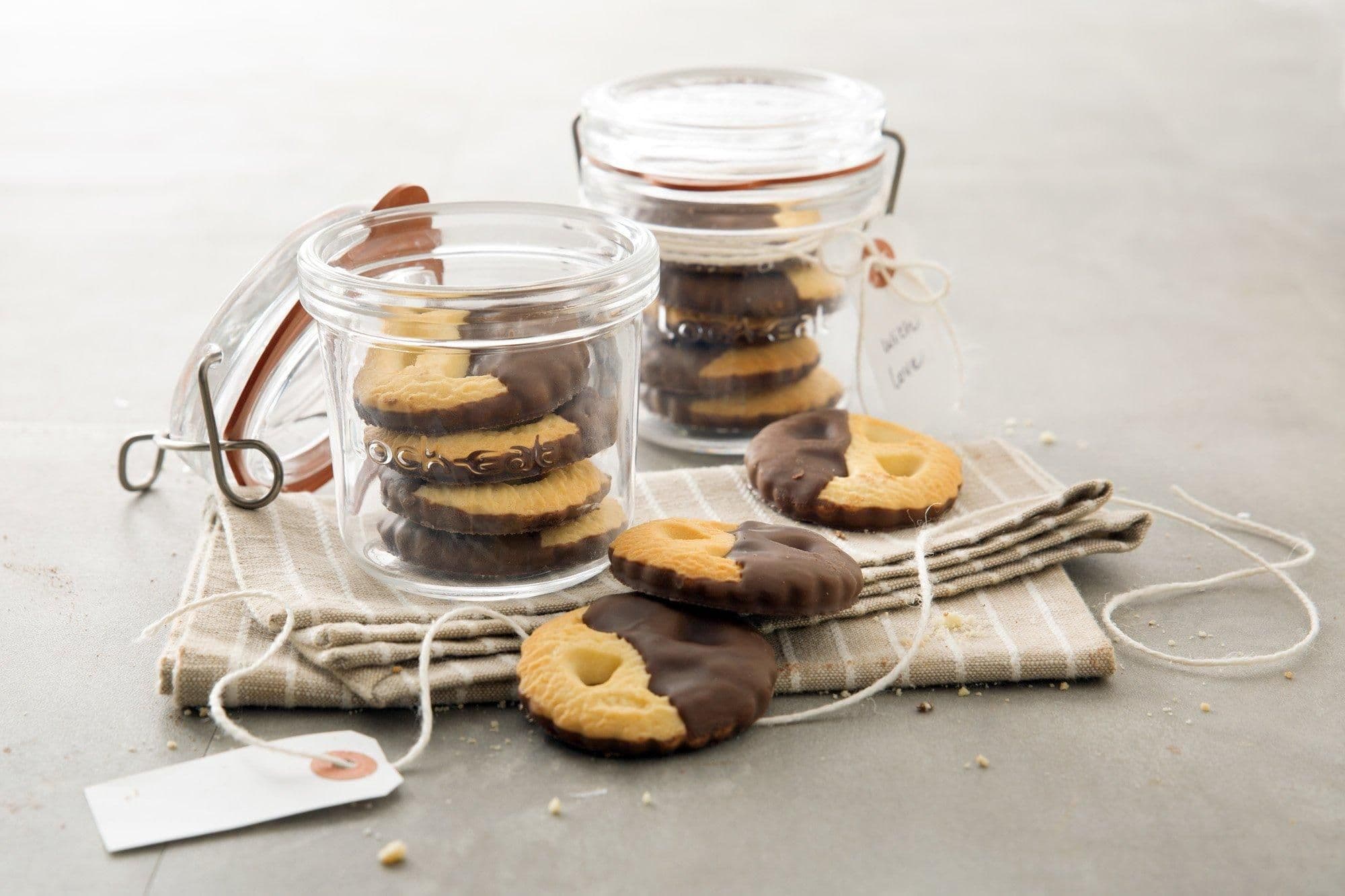 Clear 'Lock-Eat' Soda Lime Glass Jar XL - 750ml