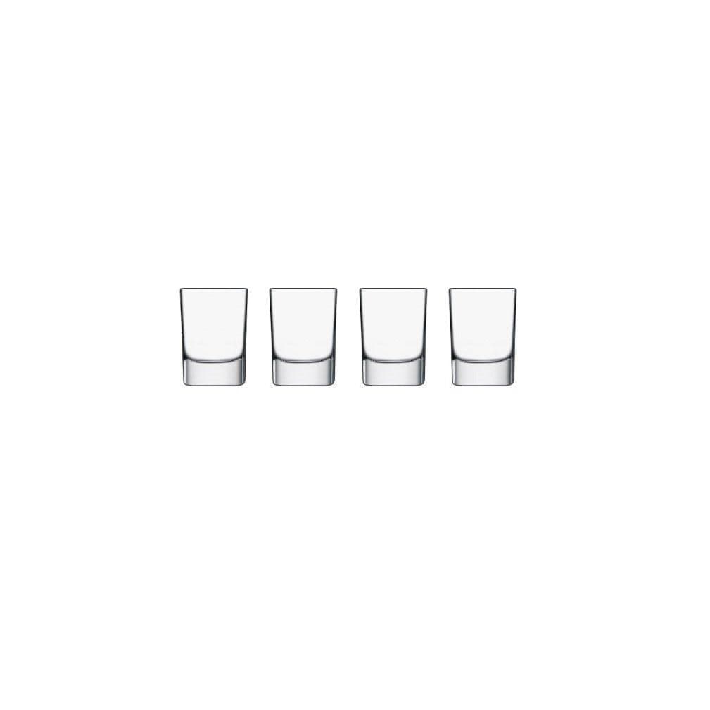 Stauss' Crystal Glass Liqueur Glasses 60 ml - Pack of 4