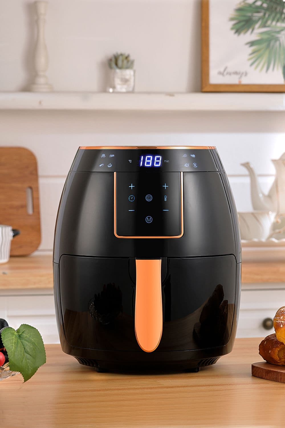 5.5L Digital Touchscreen Air Fryer Oven with Rapid Air Circulation System Timer & Adjustable Temperature Control