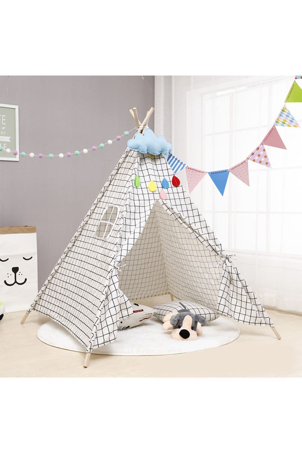 Portable Children's Tents Suitable for Indoor and Outdoor Use