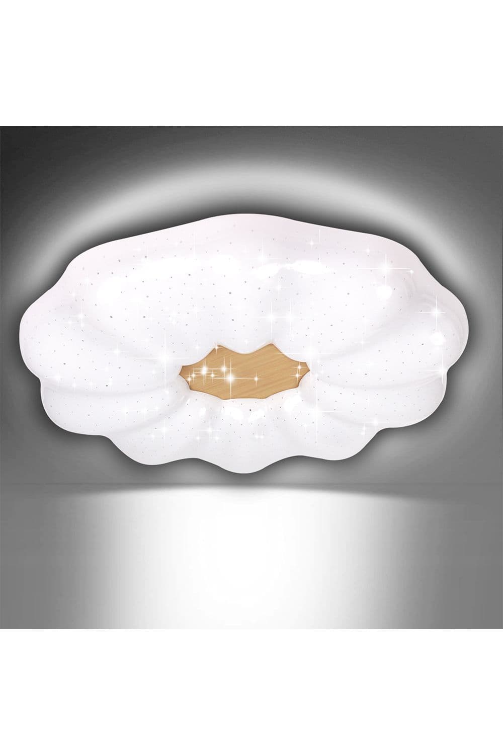 24W LED Ceiling Light 6500K, 2500 Lumen, Flower Shape