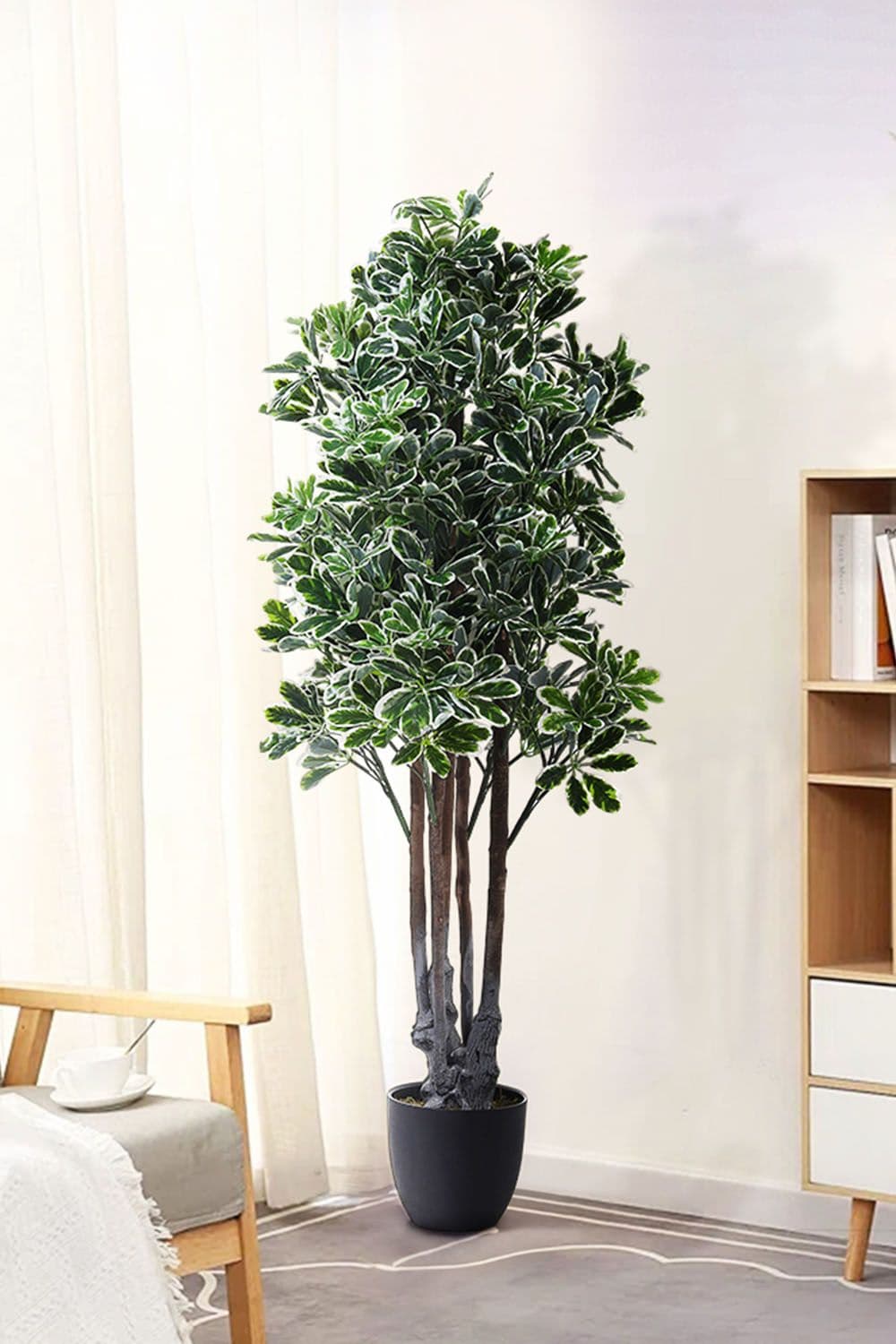 Artificial Schefflera Arboricola Tree Decorative Potted Plant