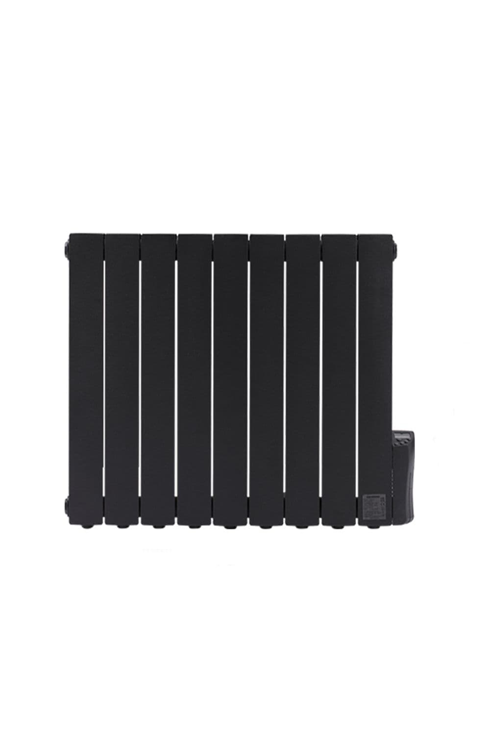 1200W Heating Radiator Pianoforte with LED Screen and Timer Black