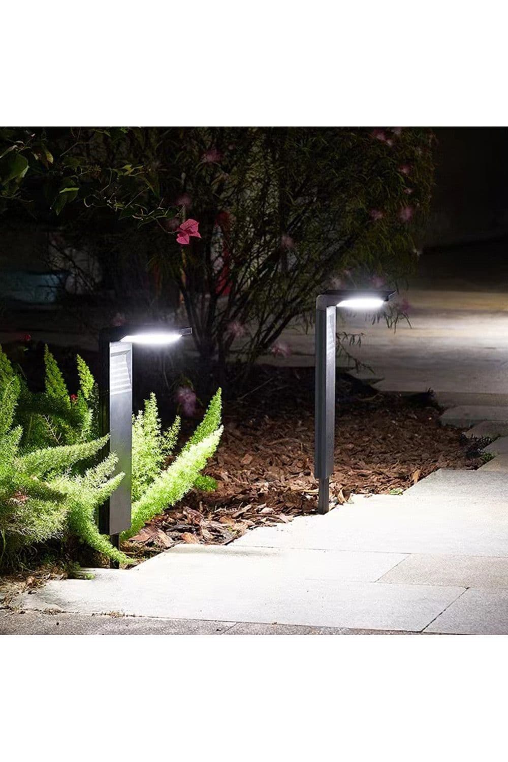 2PCS Outdoor Light-controlled Solar Lawn Pathway Lights