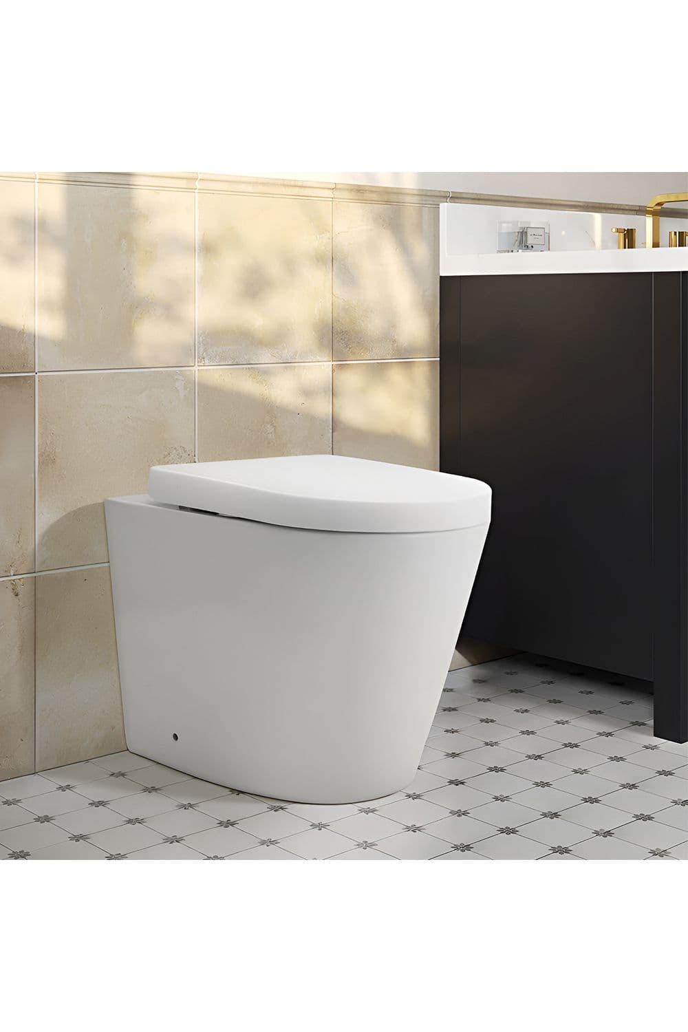 Wall Mounted Elongated Toilet