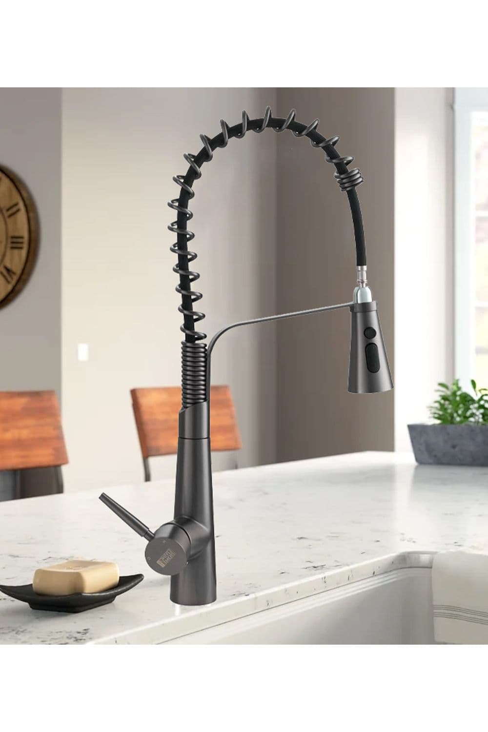 Pre-rinse Pull Down Kitchen Faucet Sink Taps Sprayer with Pull-out Hose