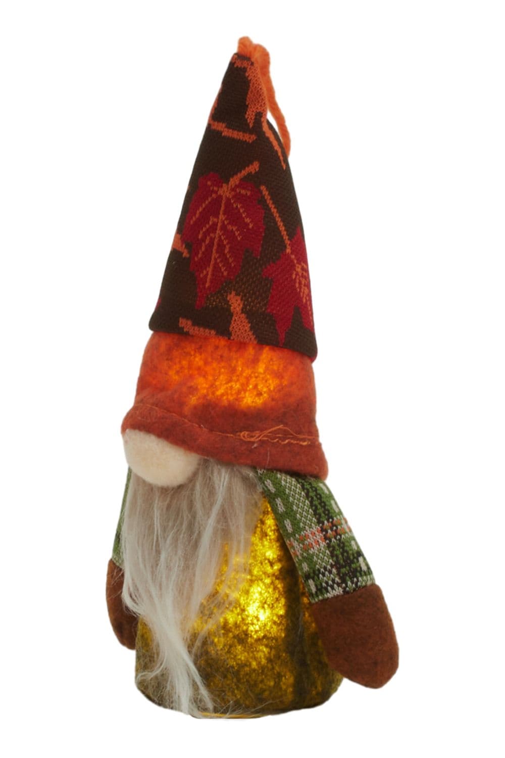 Glowing Gnome Plush Doll for Thanksgiving or Halloween