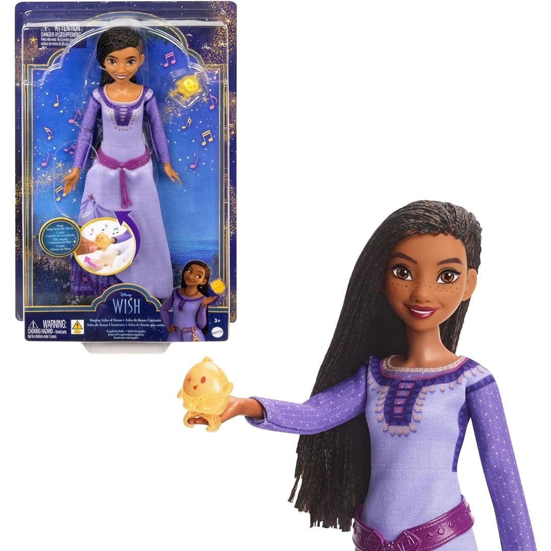 Wish Singing Asha Rosas Fashion Doll & Star Figure