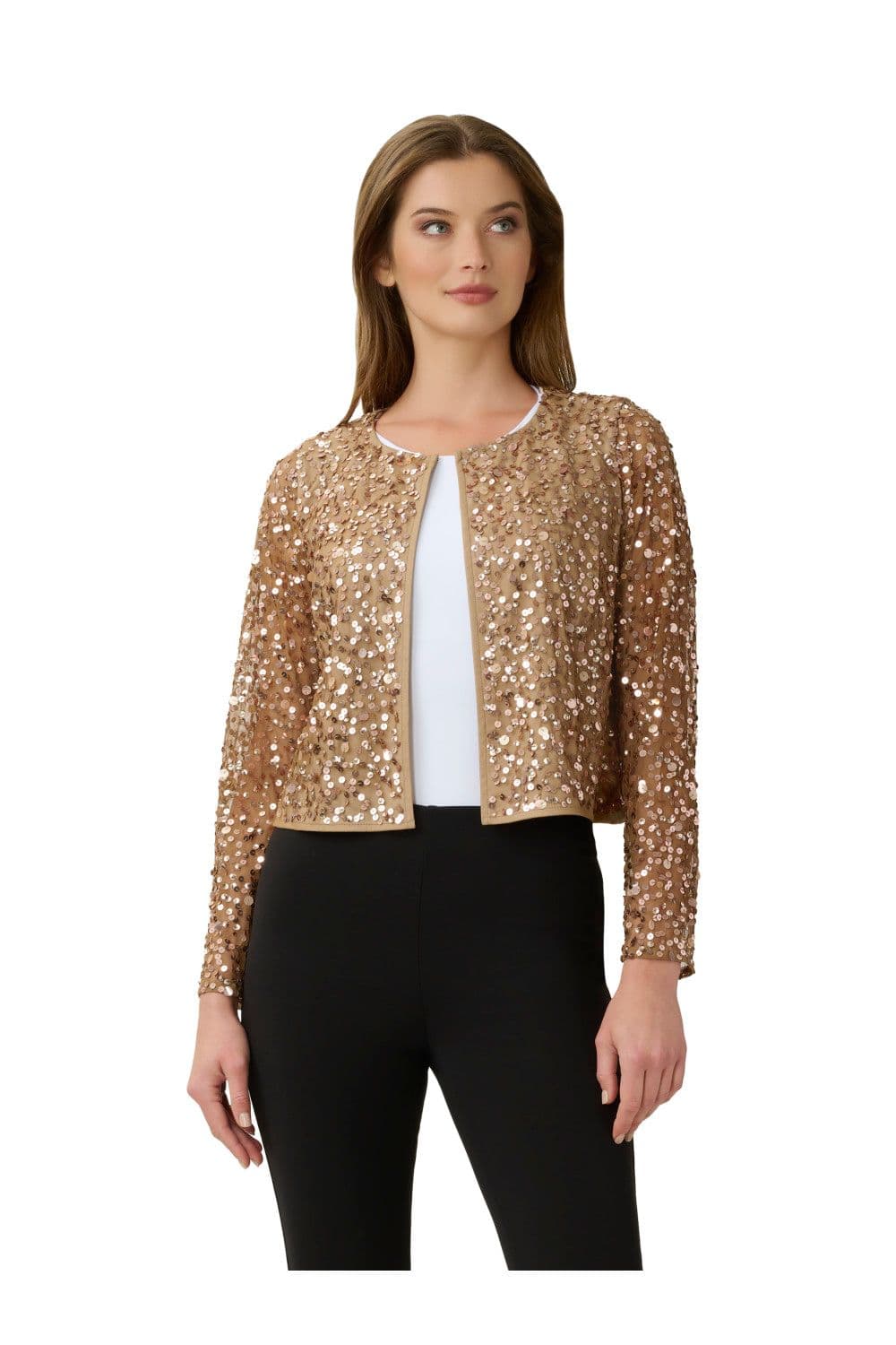 Sequin Mesh Jacket