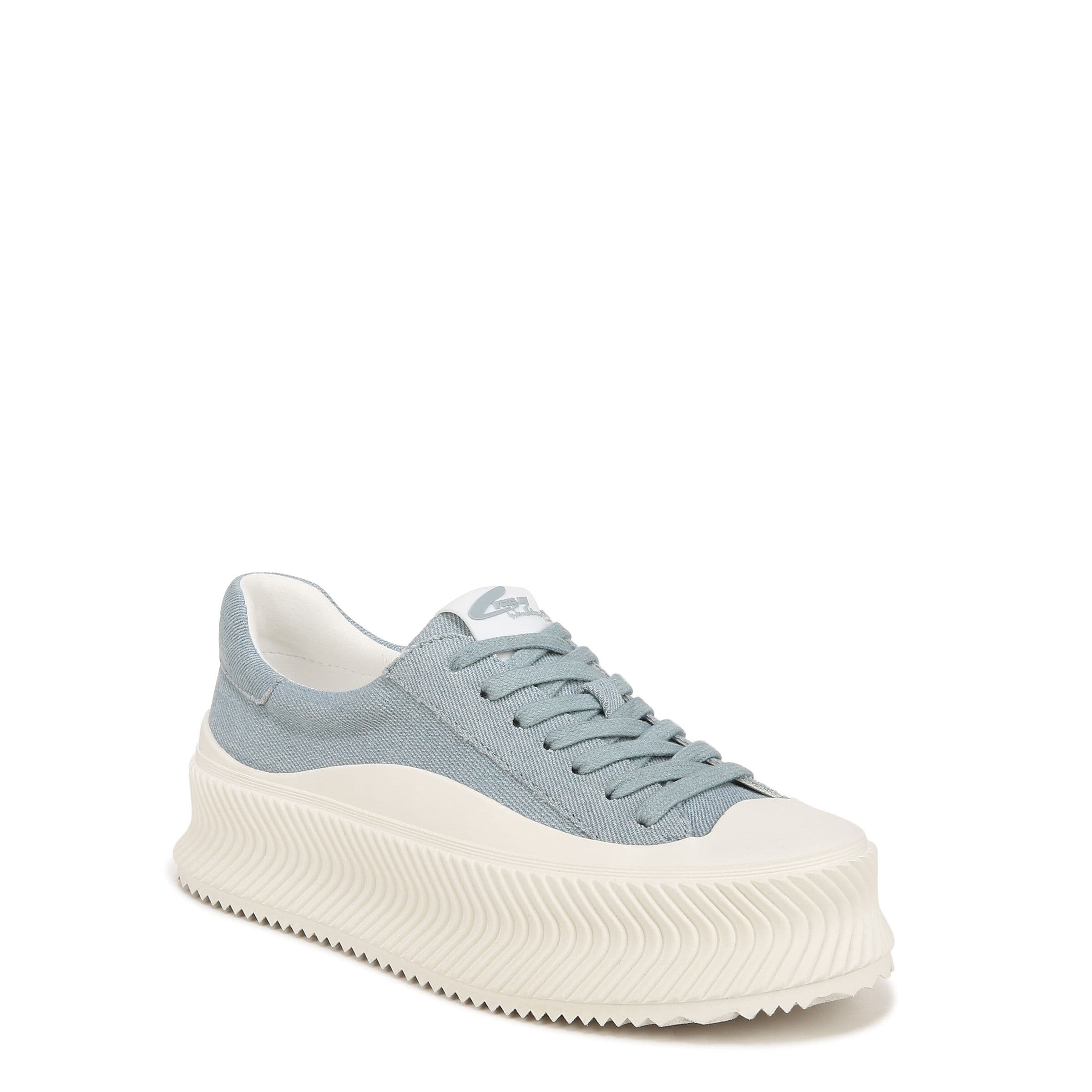 Sam Edelman Women's Circus NY Tatum Trainers in Light Blue | Size: 6.5