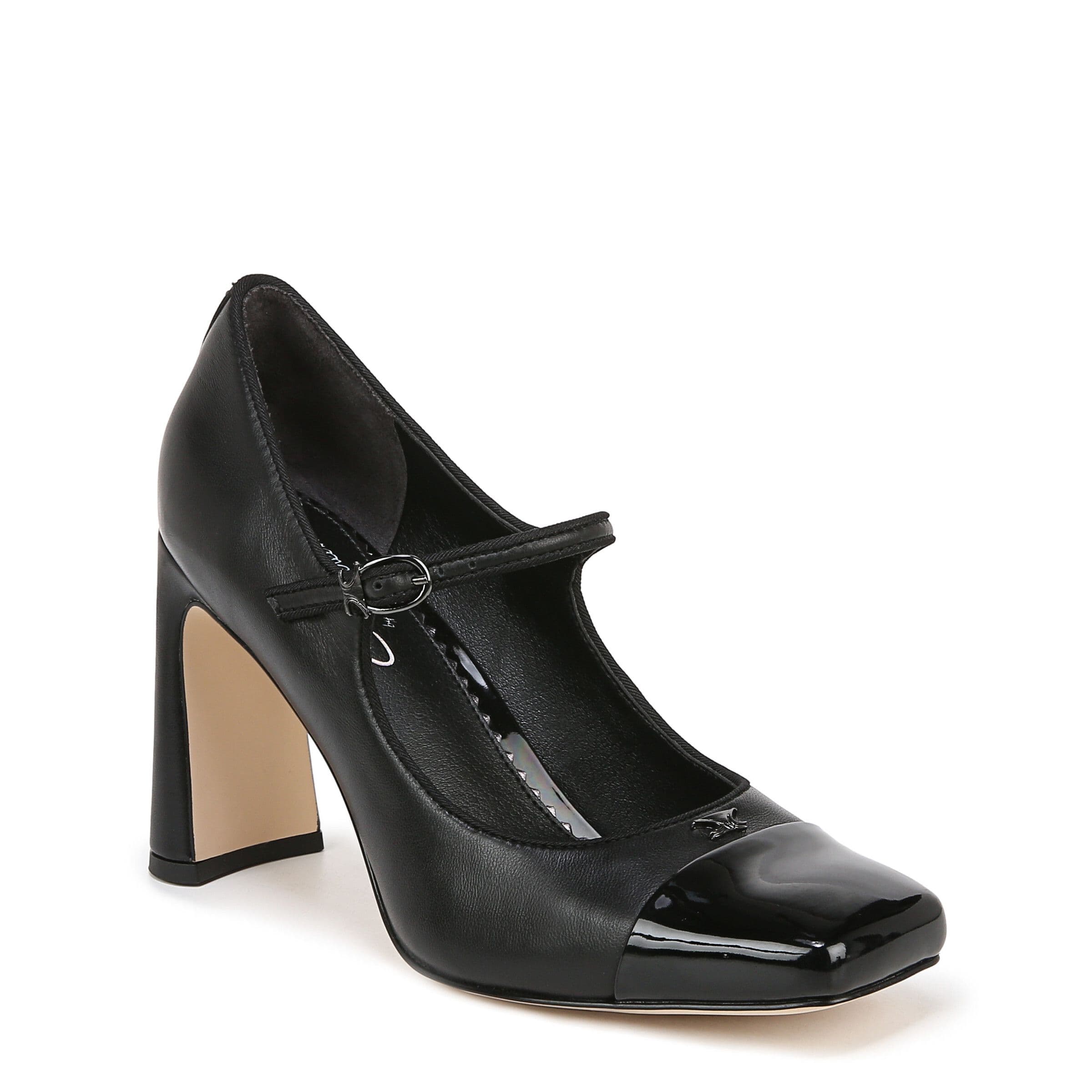 Sam Edelman Women's Circus NY Elora Mary Jane in Jet Black | Size: 6