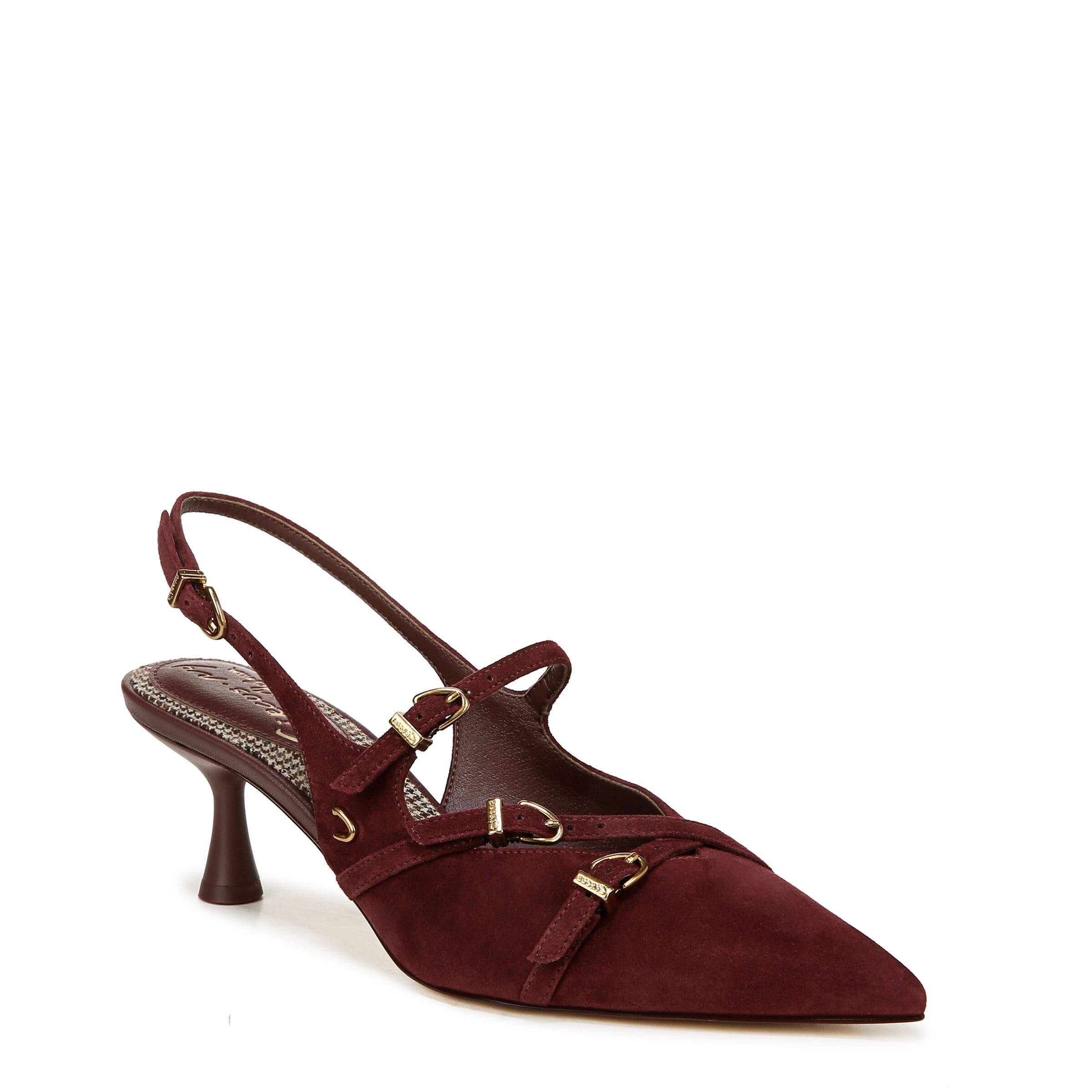 Sam Edelman Women's Circus NY Fraya Slingback in Plum | Size: 6