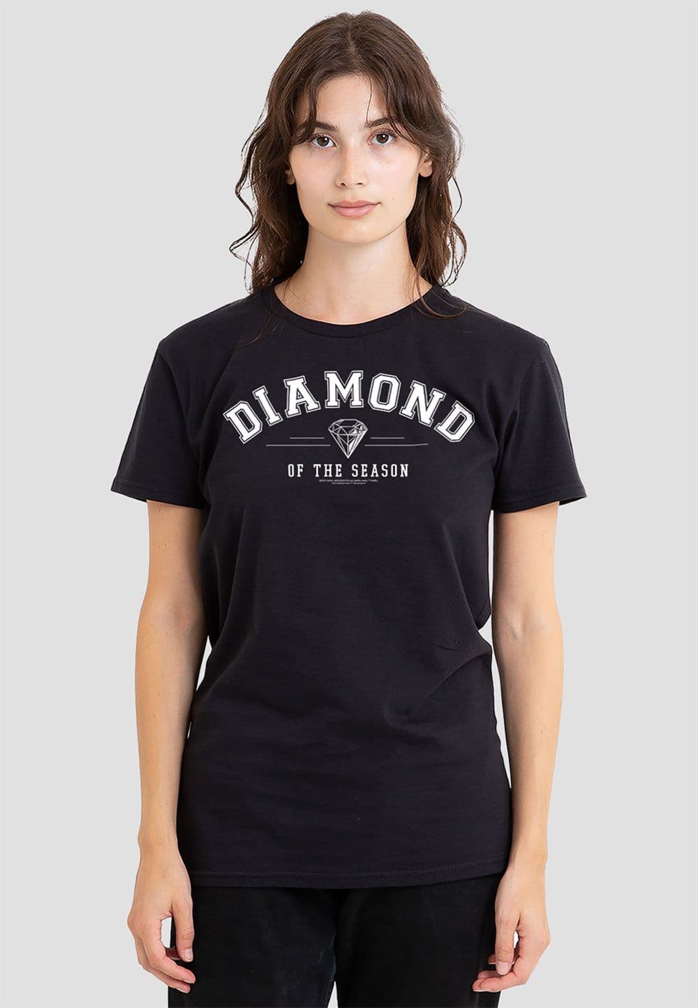 Netflix Women's Bridgerton - Diamond Of The Season T-Shirt, Black | Size: Small