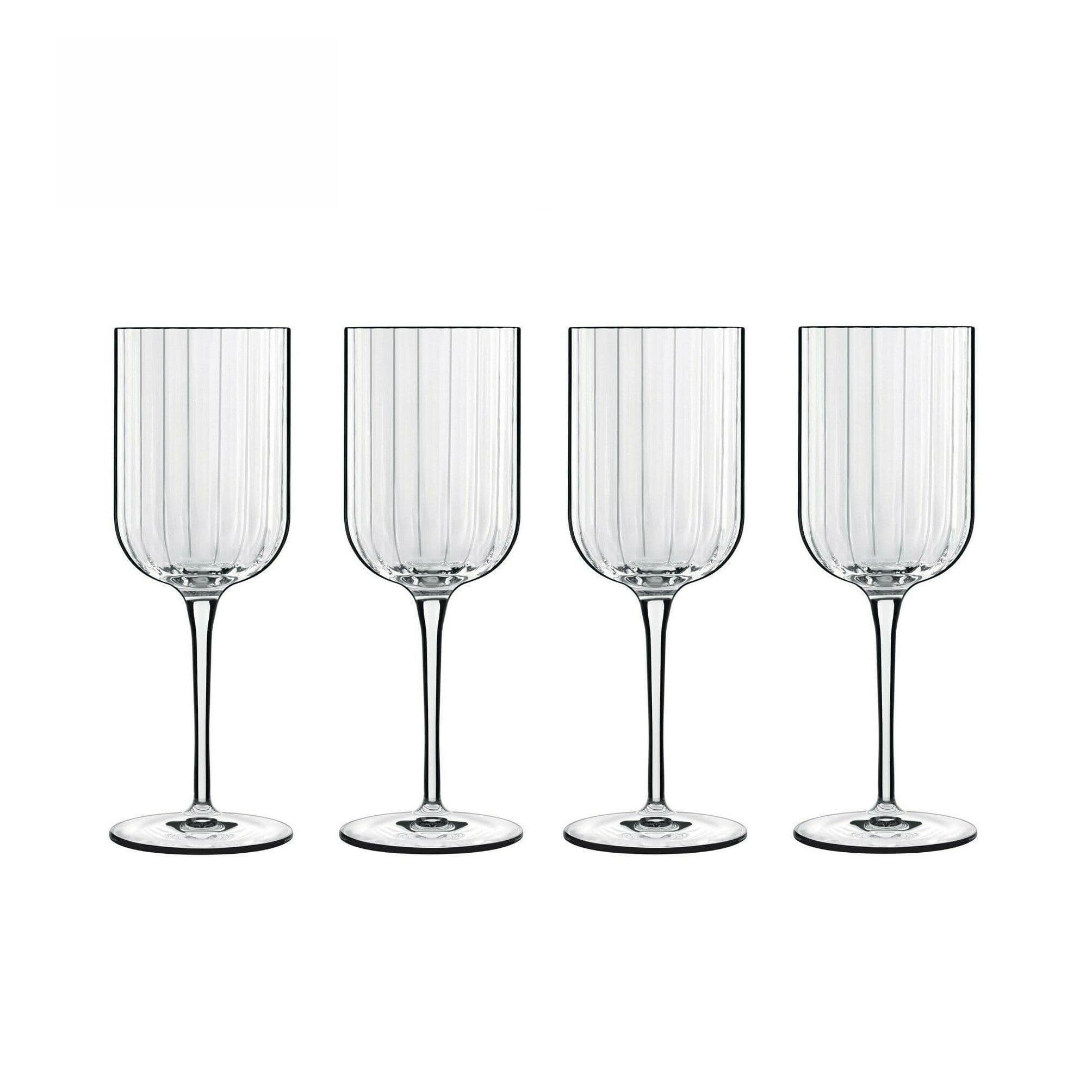 Bach Large Red wine Glasses Set of 4, Crystal, Dishwasher Safe, Break Resistan, Perfect as a Gift
