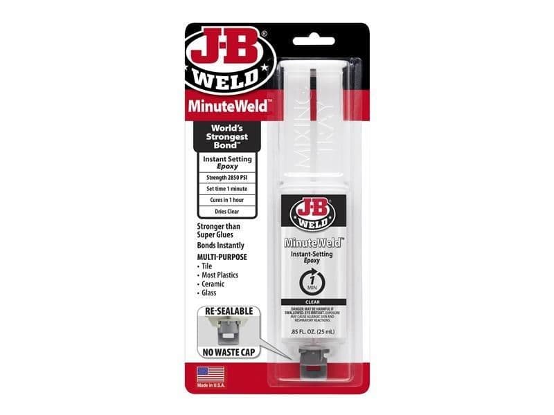J B Weld MinuteWeld Epoxy Syringe
