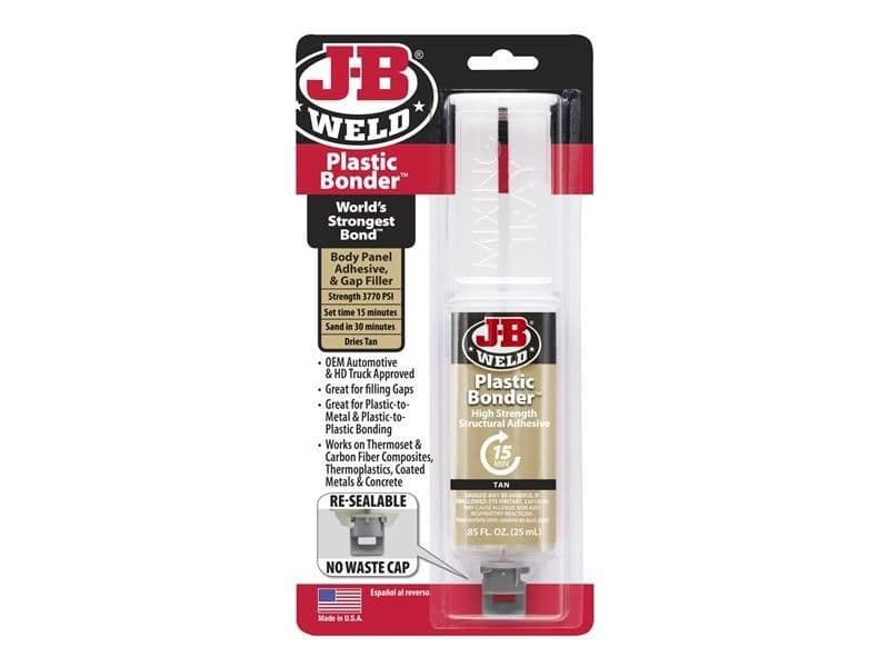 J B Weld PlasticBonder Syringe