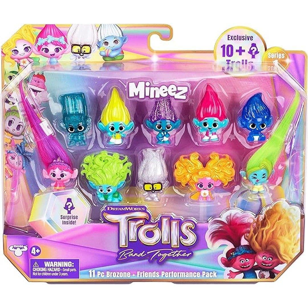 Band Together Mineez 11 Pc Brozone + Friends Performance Pack