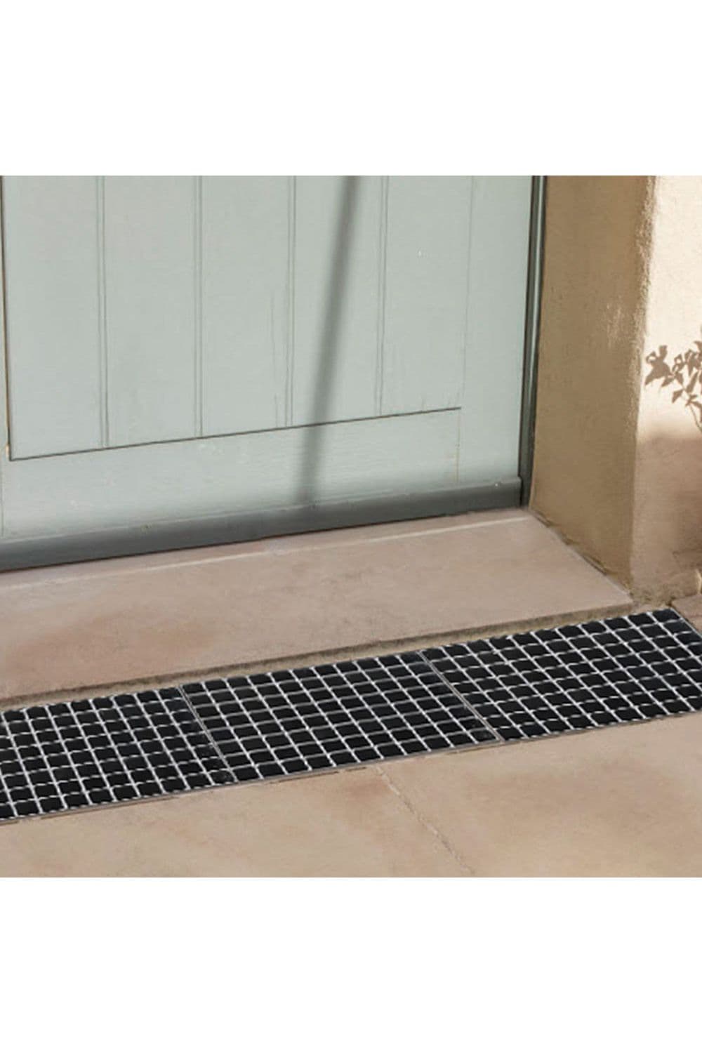 Heavy Duty Outdoor Drain Cover Grate Galvanized Steel, 100cm W x 100cm D x 3cm H